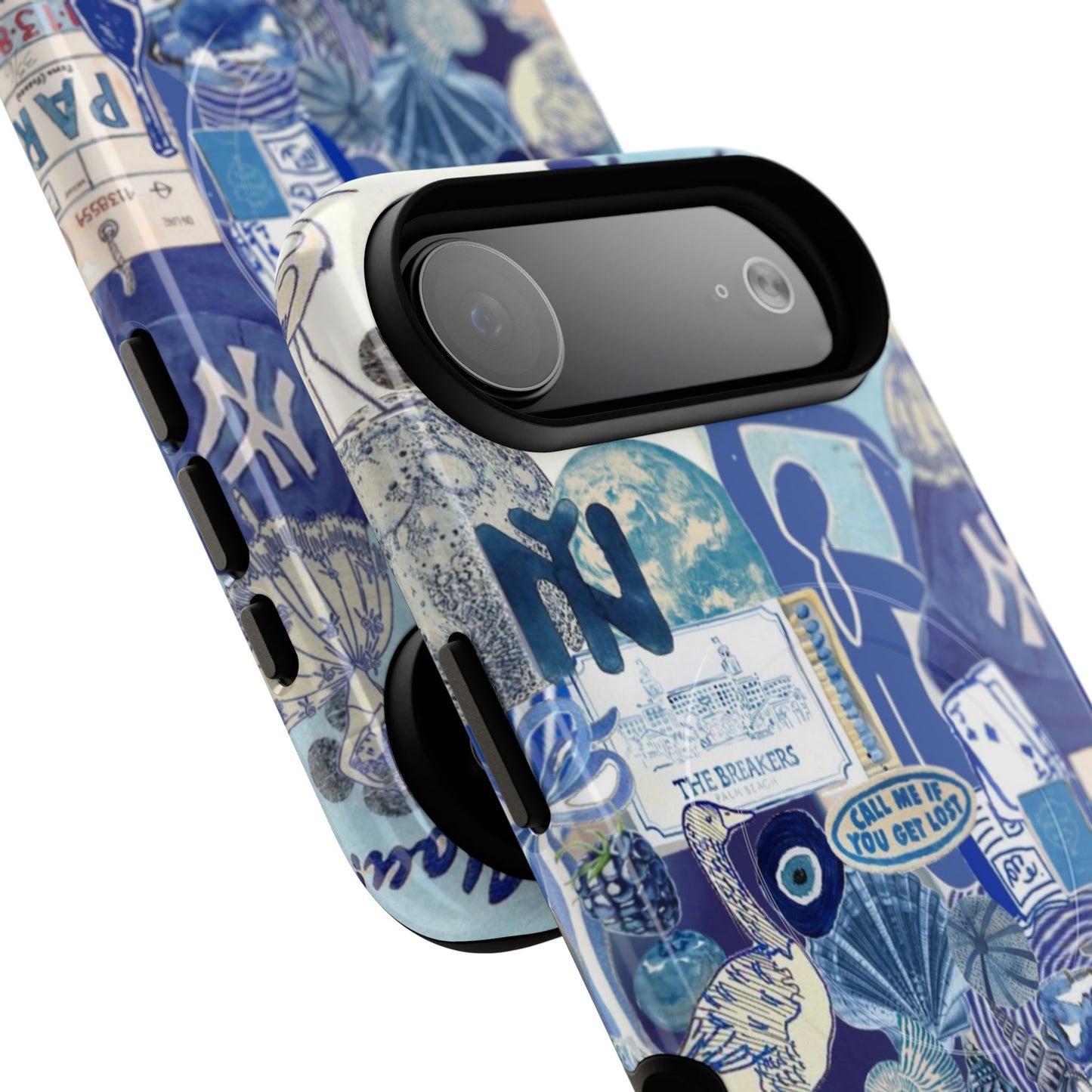 Blue Collage MagSafe Case