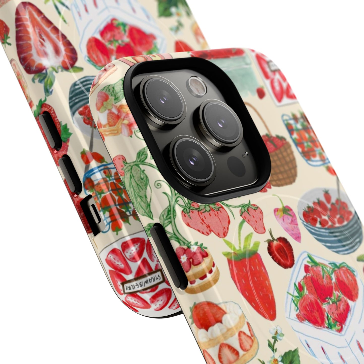 Strawberry Collage MagSafe Case