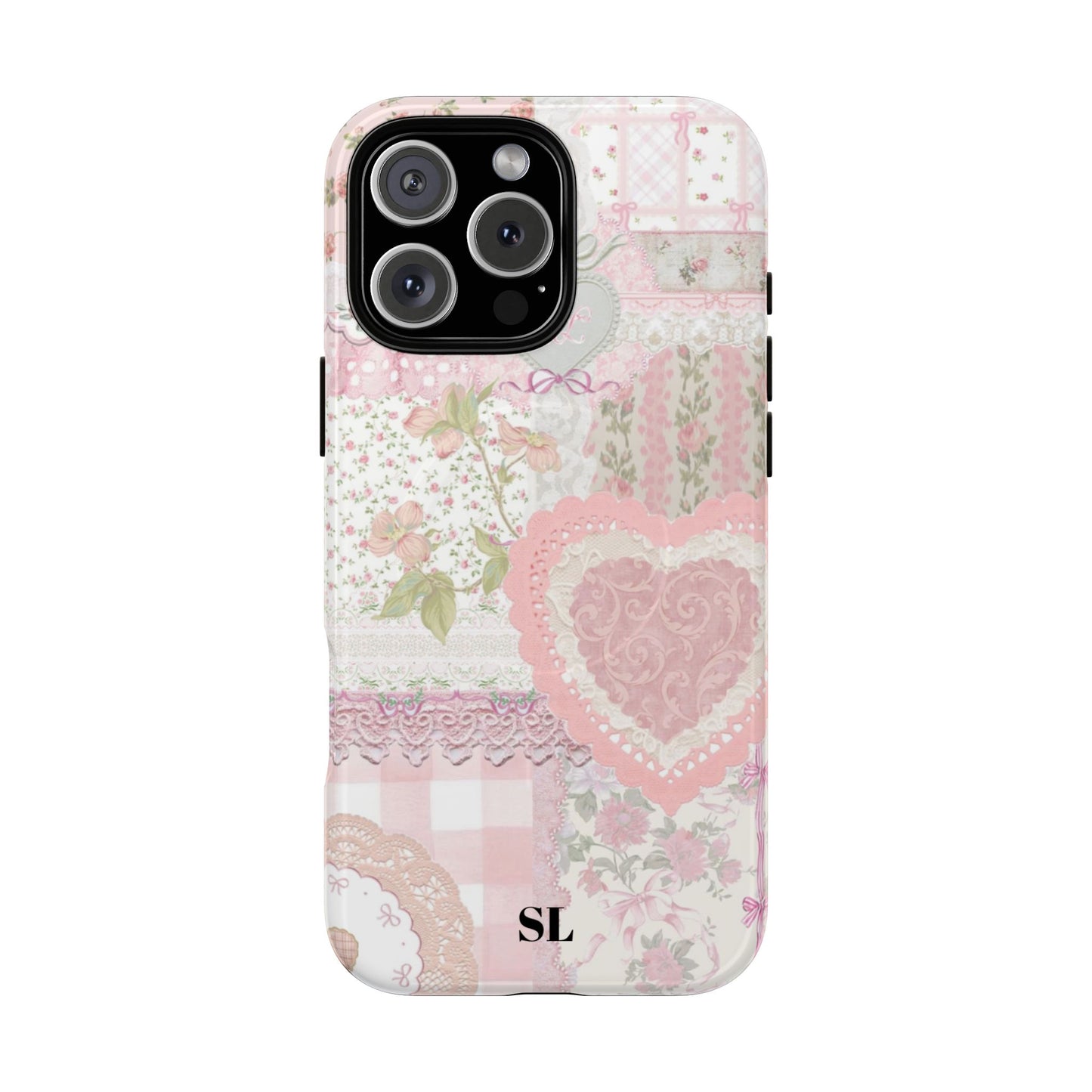 Blushing Floral Patchwork MagSafe Case