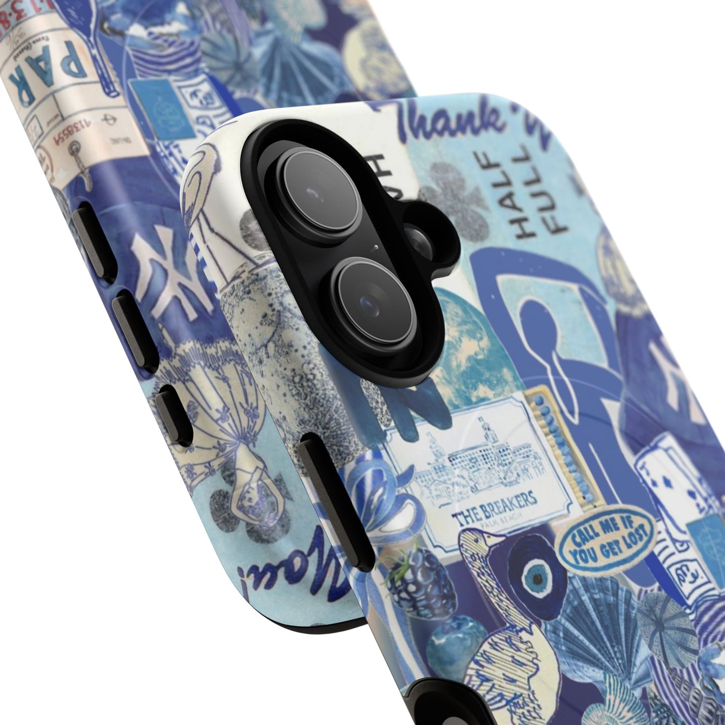 Blue Collage MagSafe Case