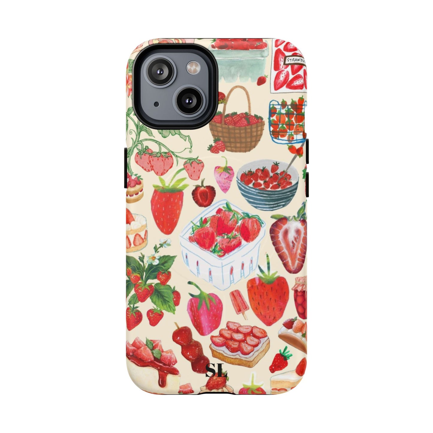 Strawberry Collage MagSafe Case
