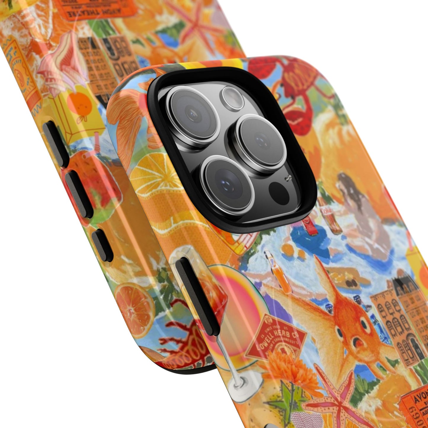 Orange Goldfish MagSafe Case