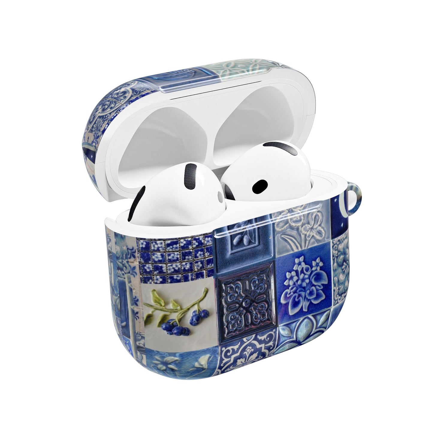 Midnight Mosaic Tiles AirPod Case