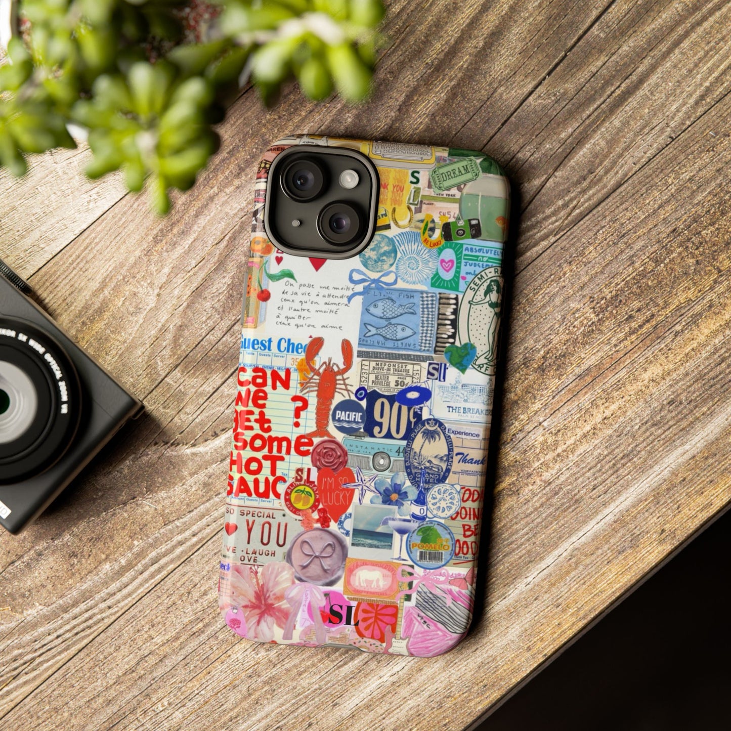 Scrapbook iPhone Case