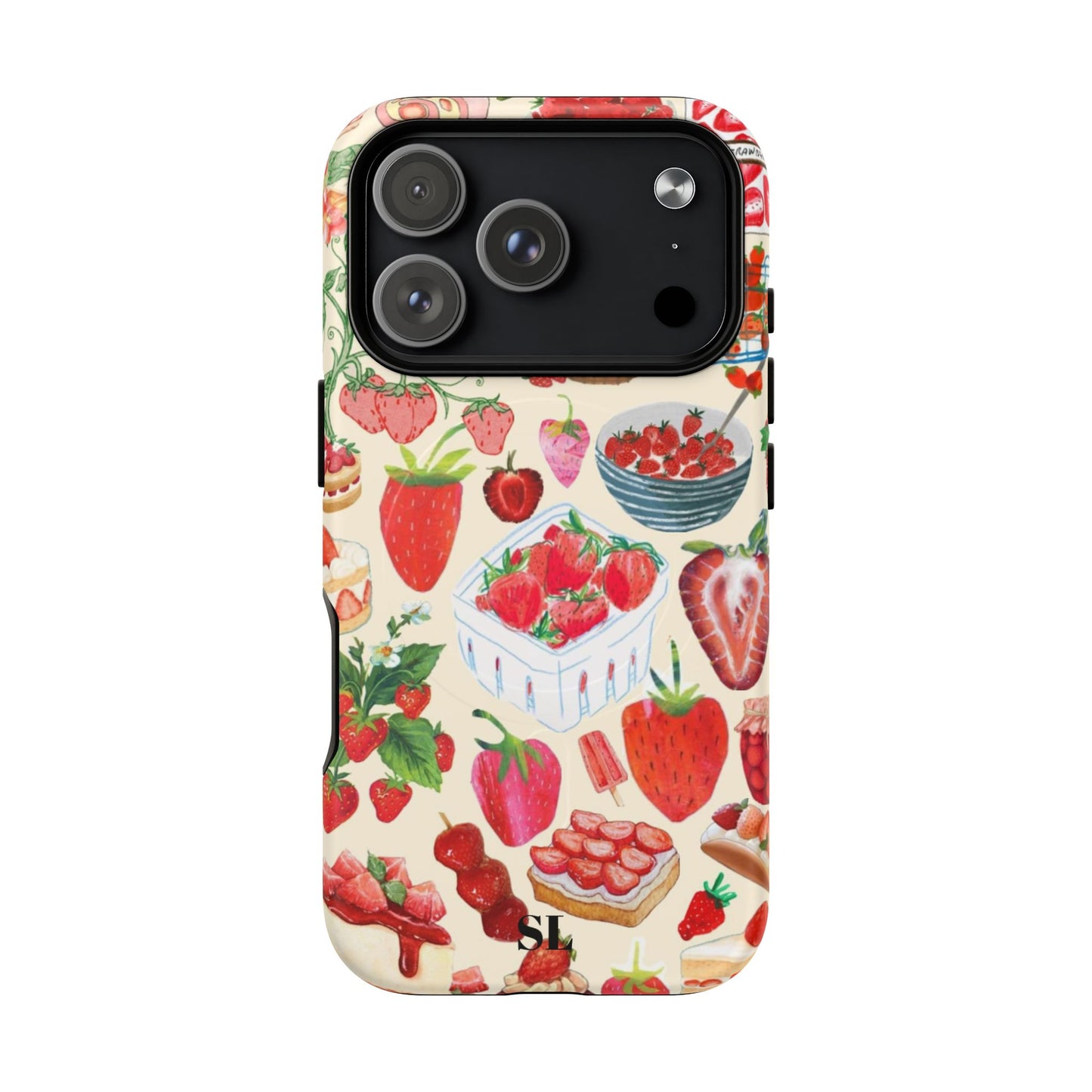 Strawberry Collage MagSafe Case
