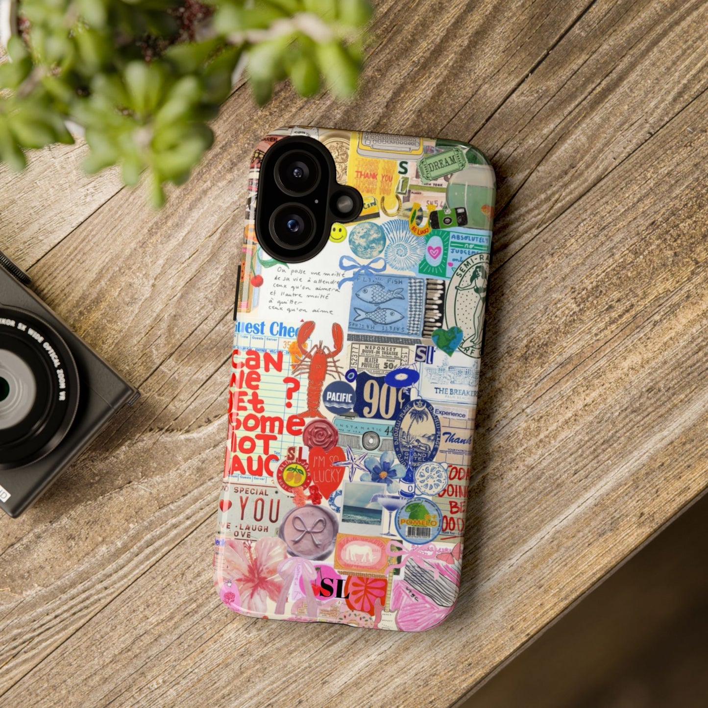 Scrapbook iPhone Case