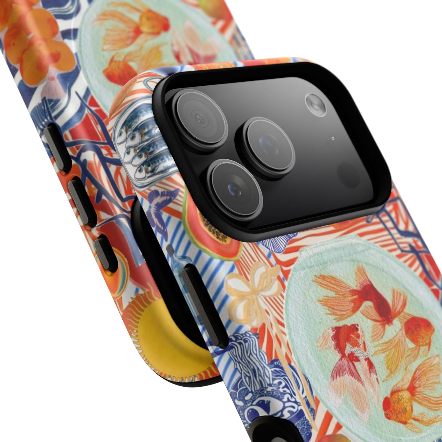 Navy Goldfish Bowl MagSafe Case