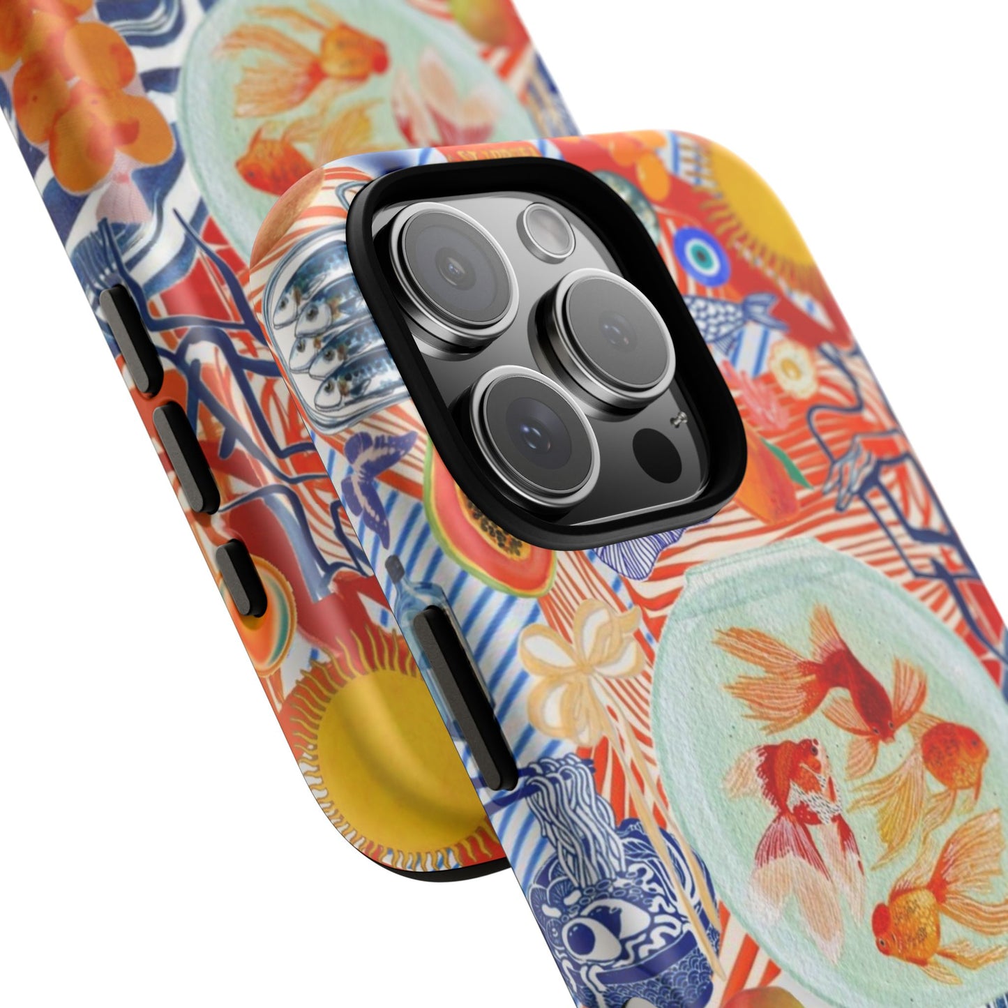 Navy Goldfish Bowl MagSafe Case