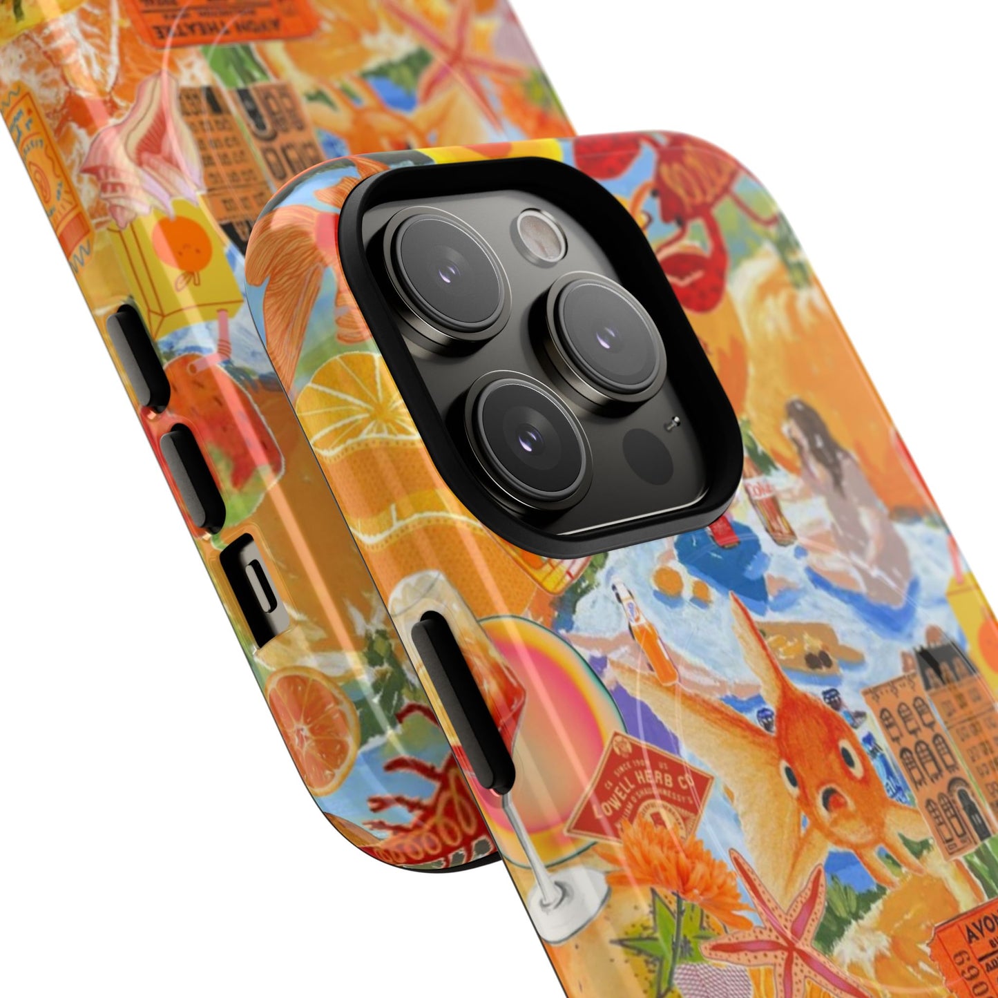 Orange Goldfish MagSafe Case