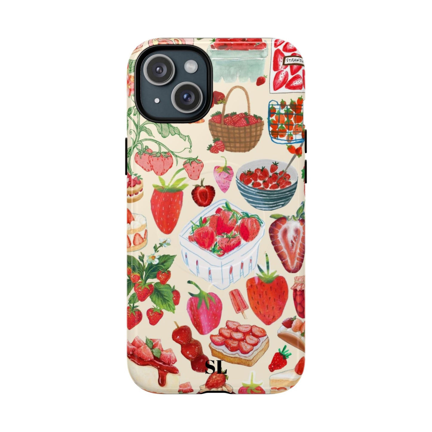 Strawberry Collage MagSafe Case