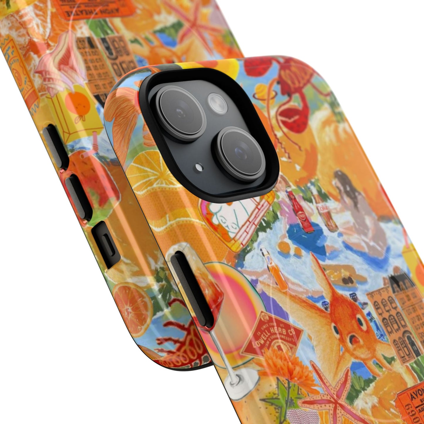Orange Goldfish MagSafe Case