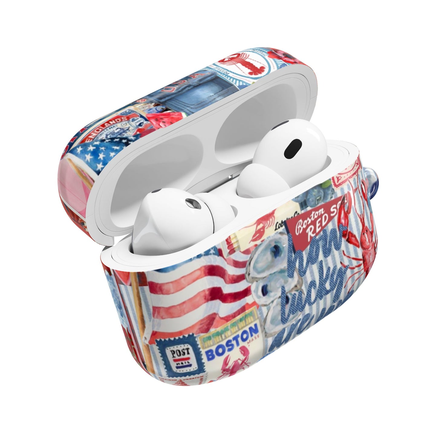 Red, White & Blue AirPod Case