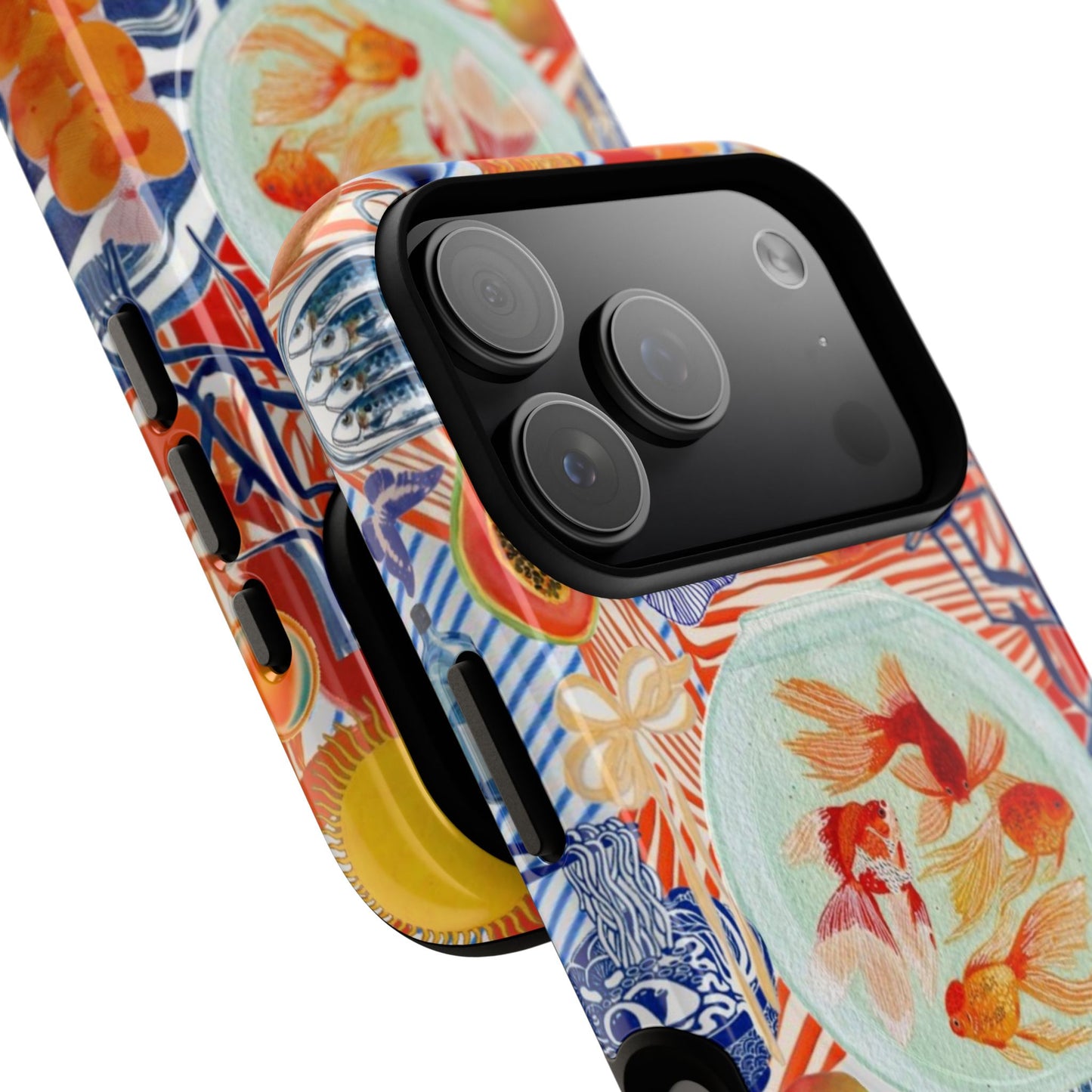 Navy Goldfish Bowl MagSafe Case