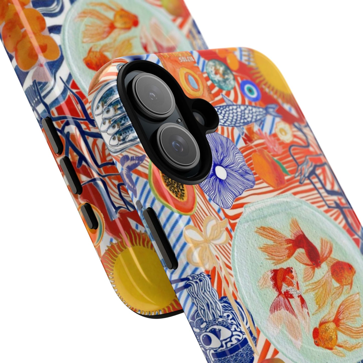 Navy Goldfish Bowl MagSafe Case
