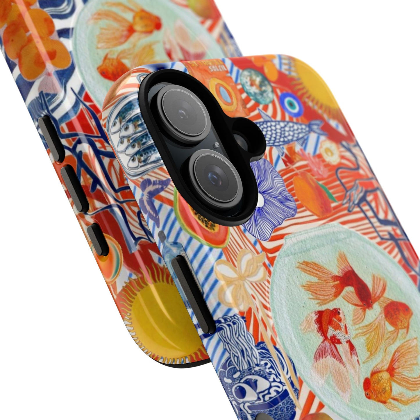 Navy Goldfish Bowl MagSafe Case