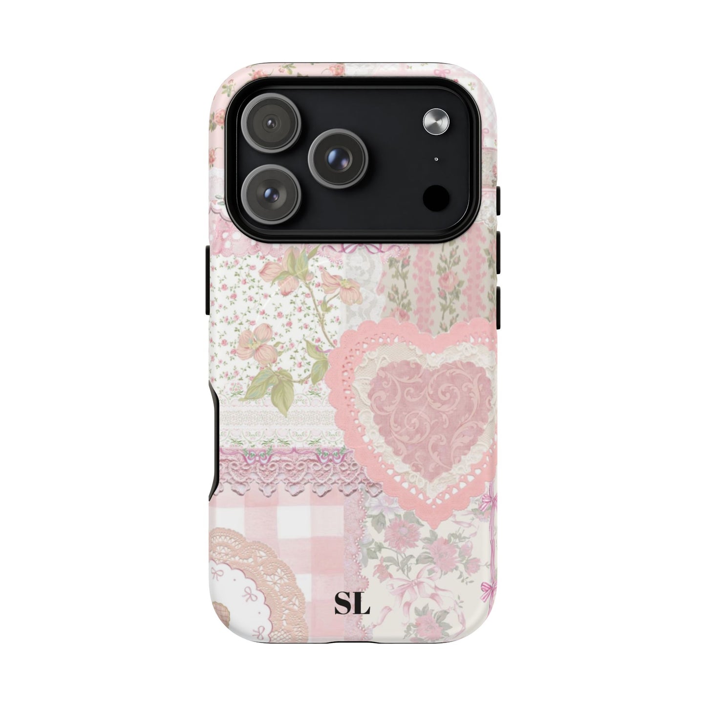 Blushing Floral Patchwork MagSafe Case