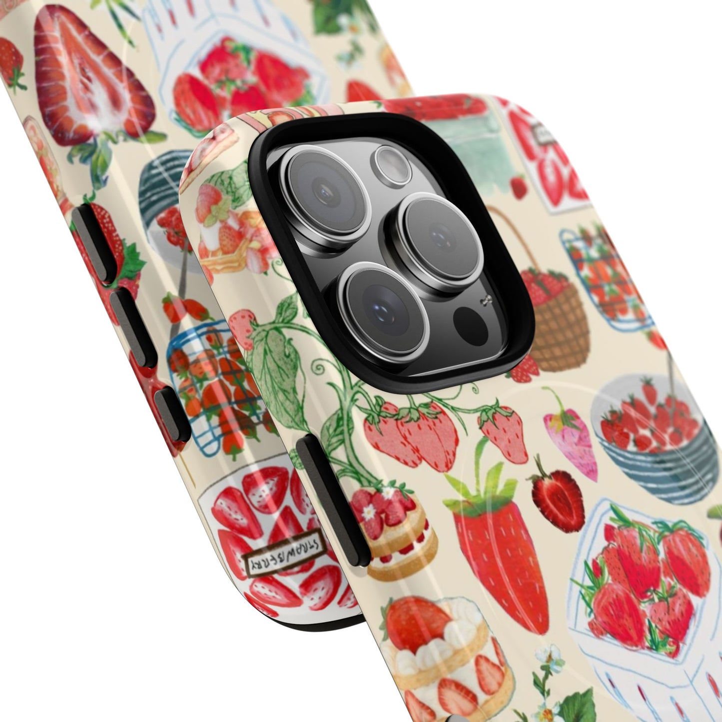 Strawberry Collage MagSafe Case