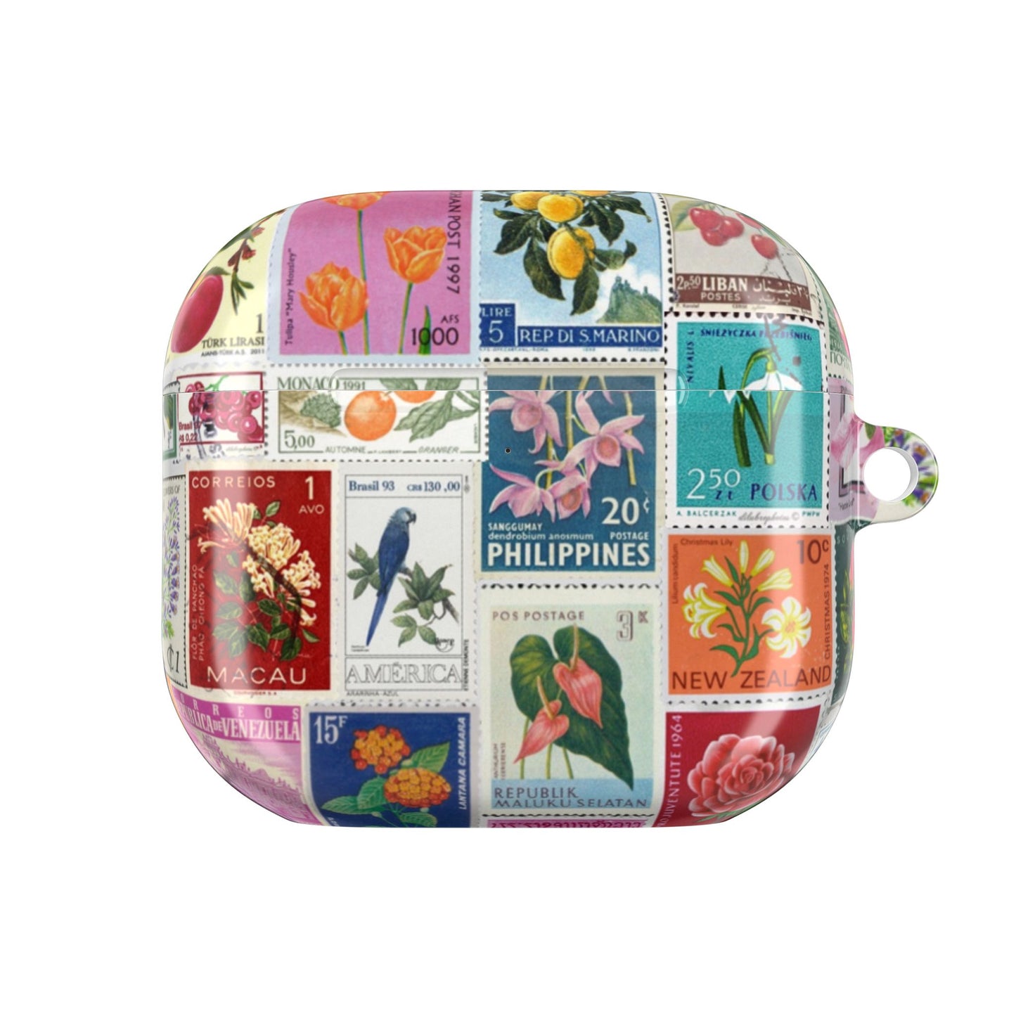 Postcard Stamps AirPod Case