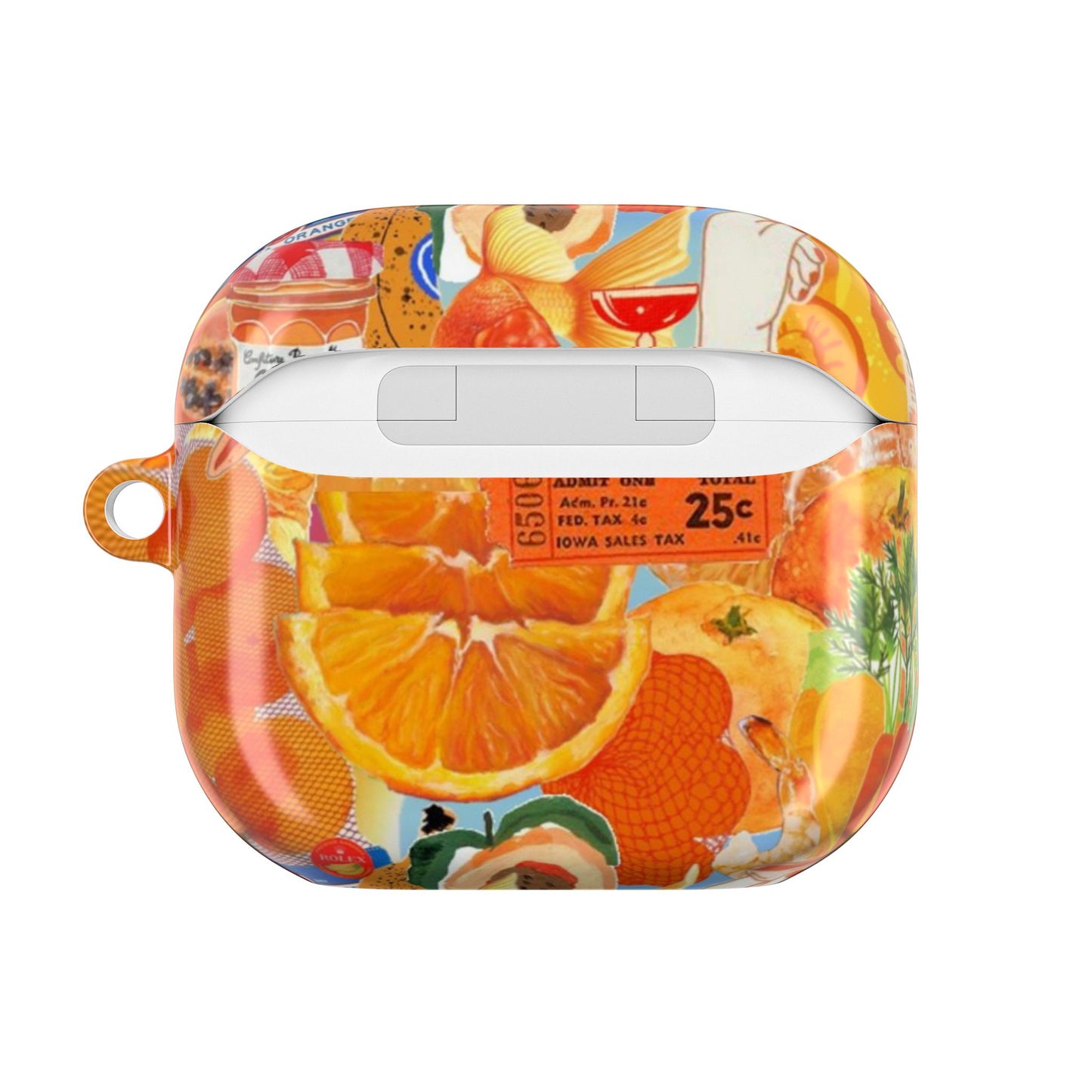 Orange Goldfish AirPod Case