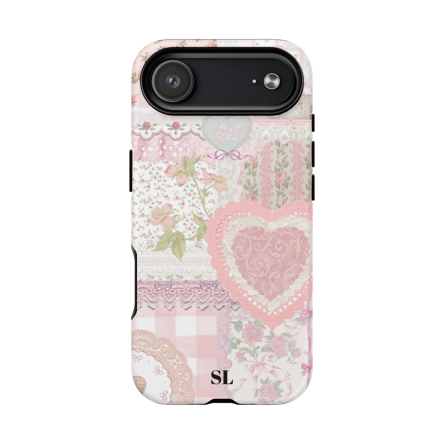 Blushing Floral Patchwork MagSafe Case