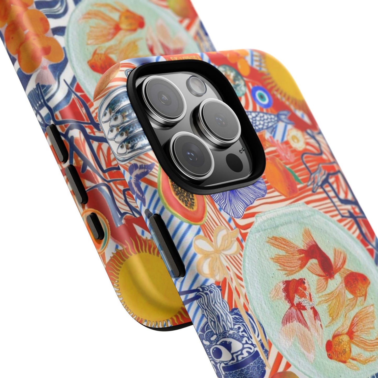 Navy Goldfish Bowl MagSafe Case