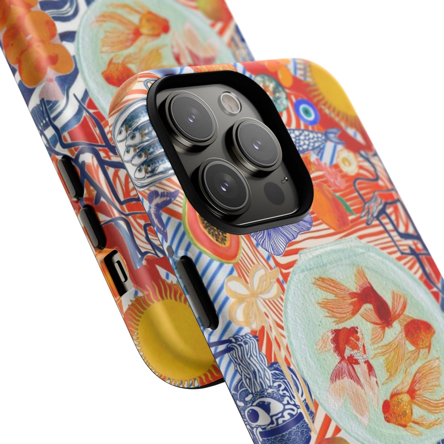 Navy Goldfish Bowl MagSafe Case