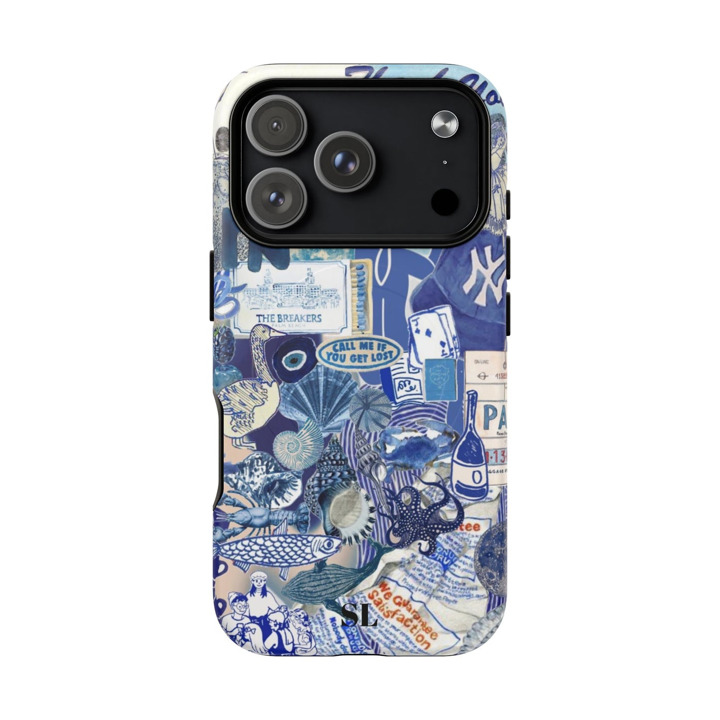 Blue Collage MagSafe Case