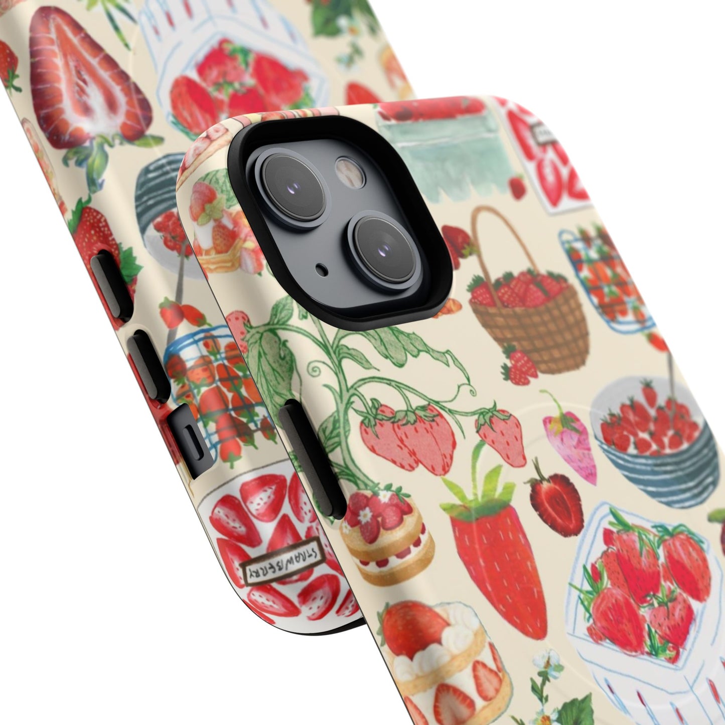 Strawberry Collage MagSafe Case