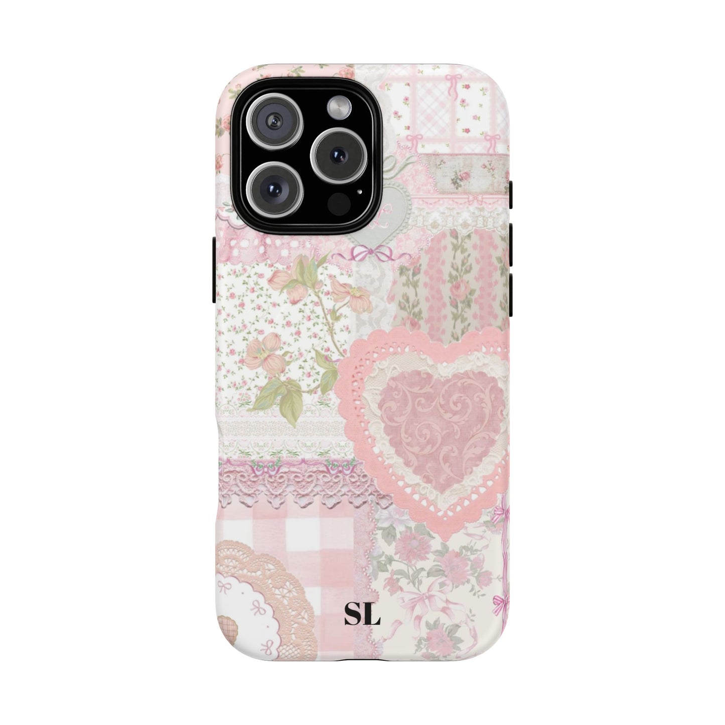 Blushing Floral Patchwork MagSafe Case