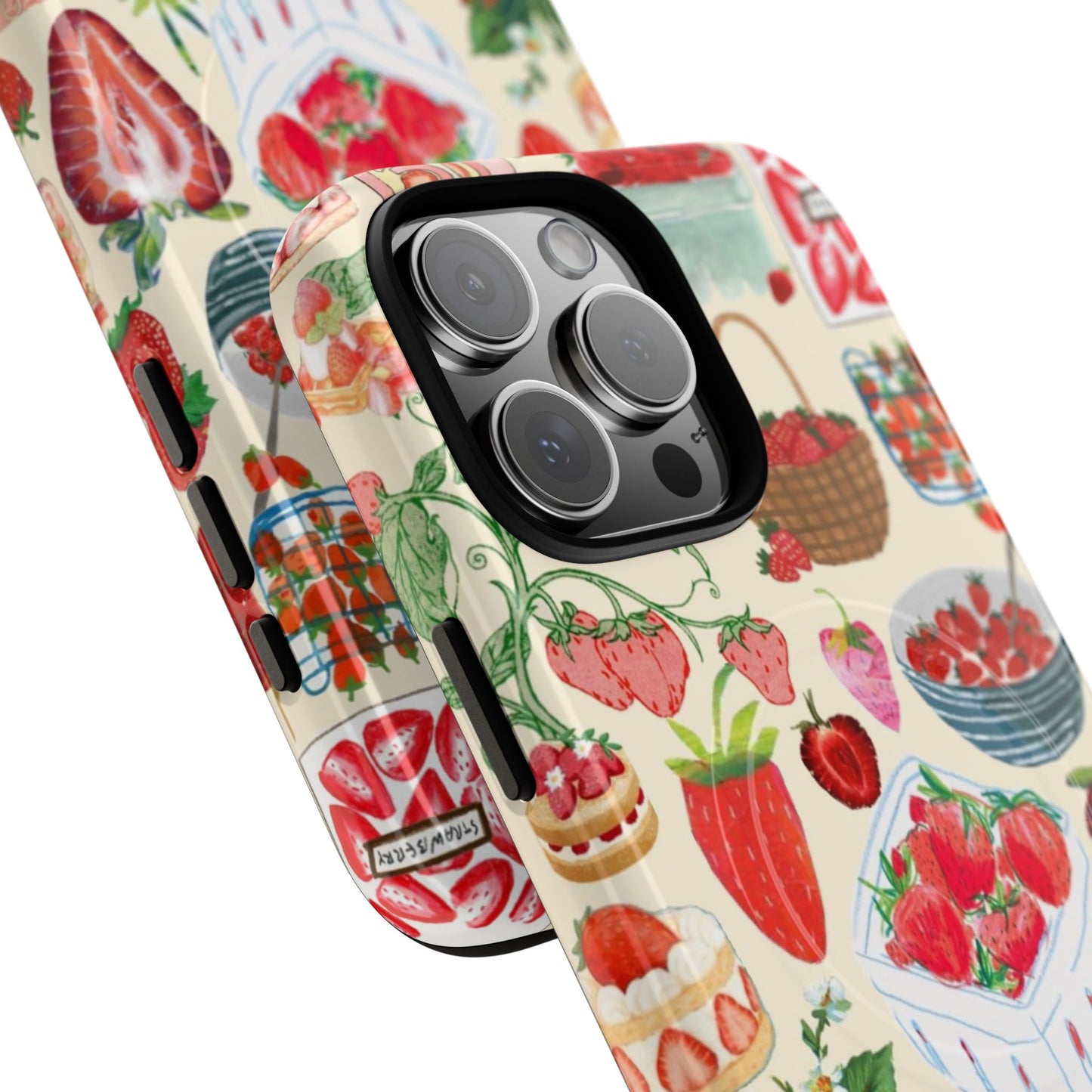 Strawberry Collage MagSafe Case