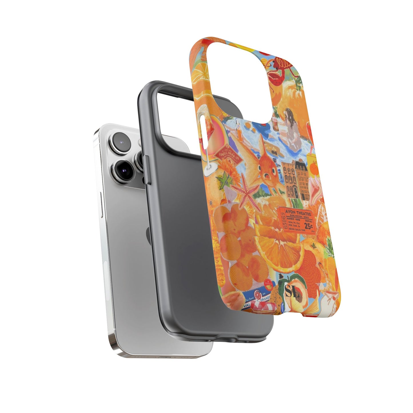 Orange Goldfish iPhone Case