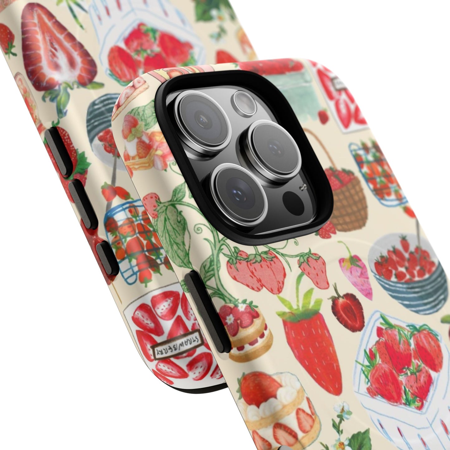Strawberry Collage MagSafe Case