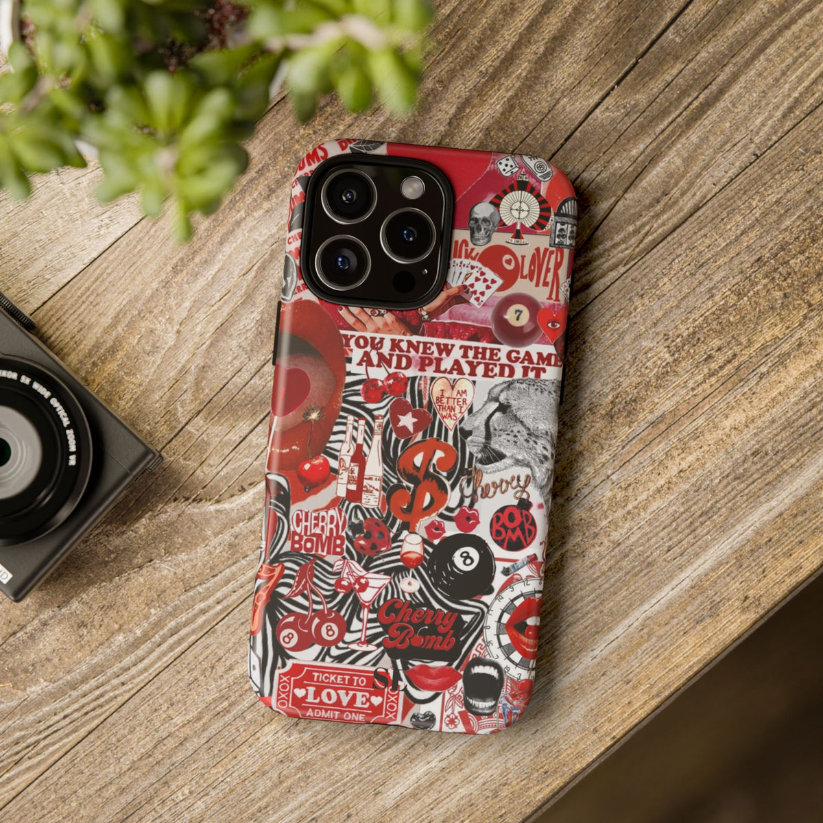 Cherry Bomb iPhone Case