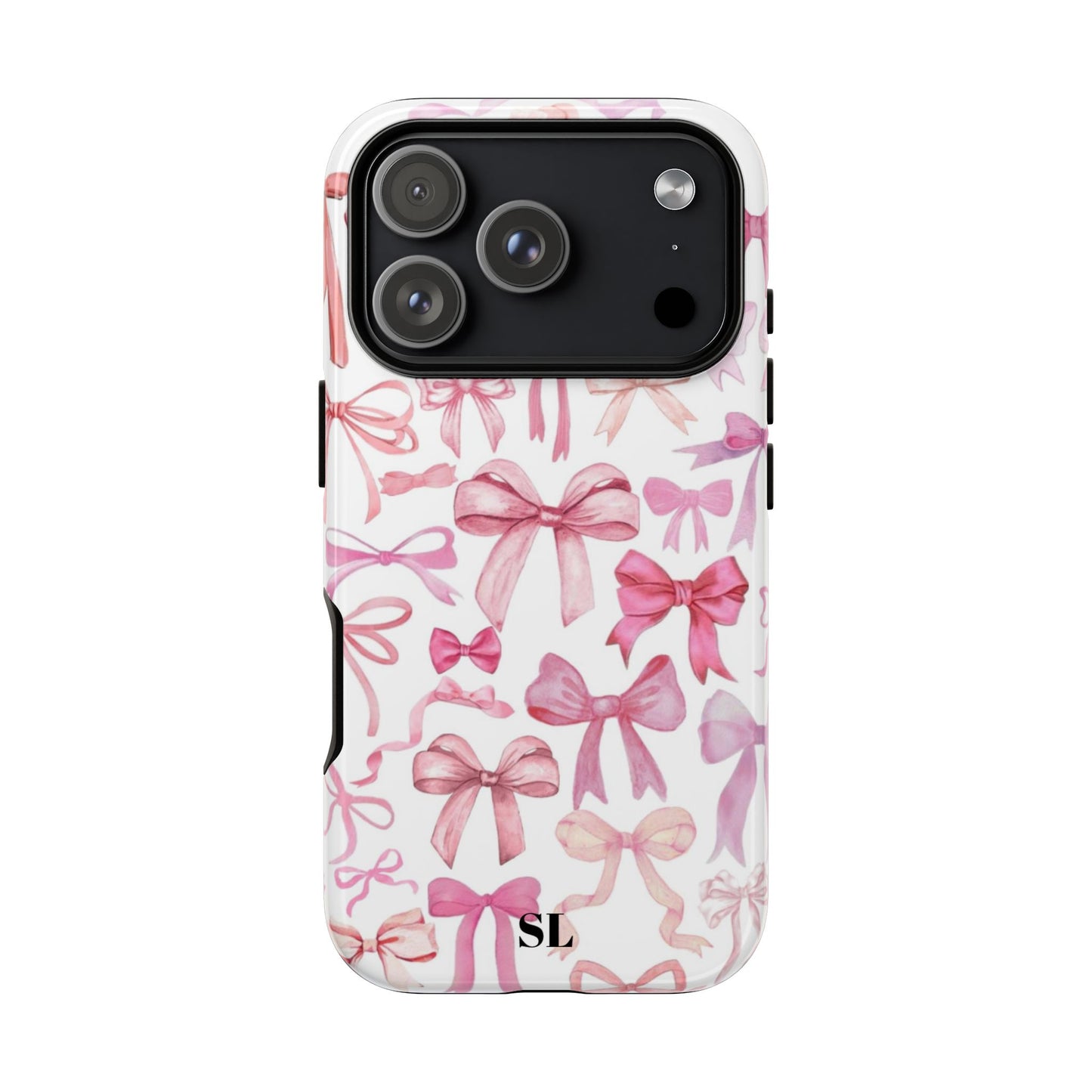 Pink Bows iPhone Case
