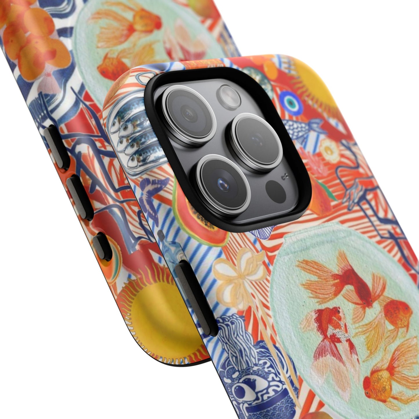Navy Goldfish Bowl MagSafe Case