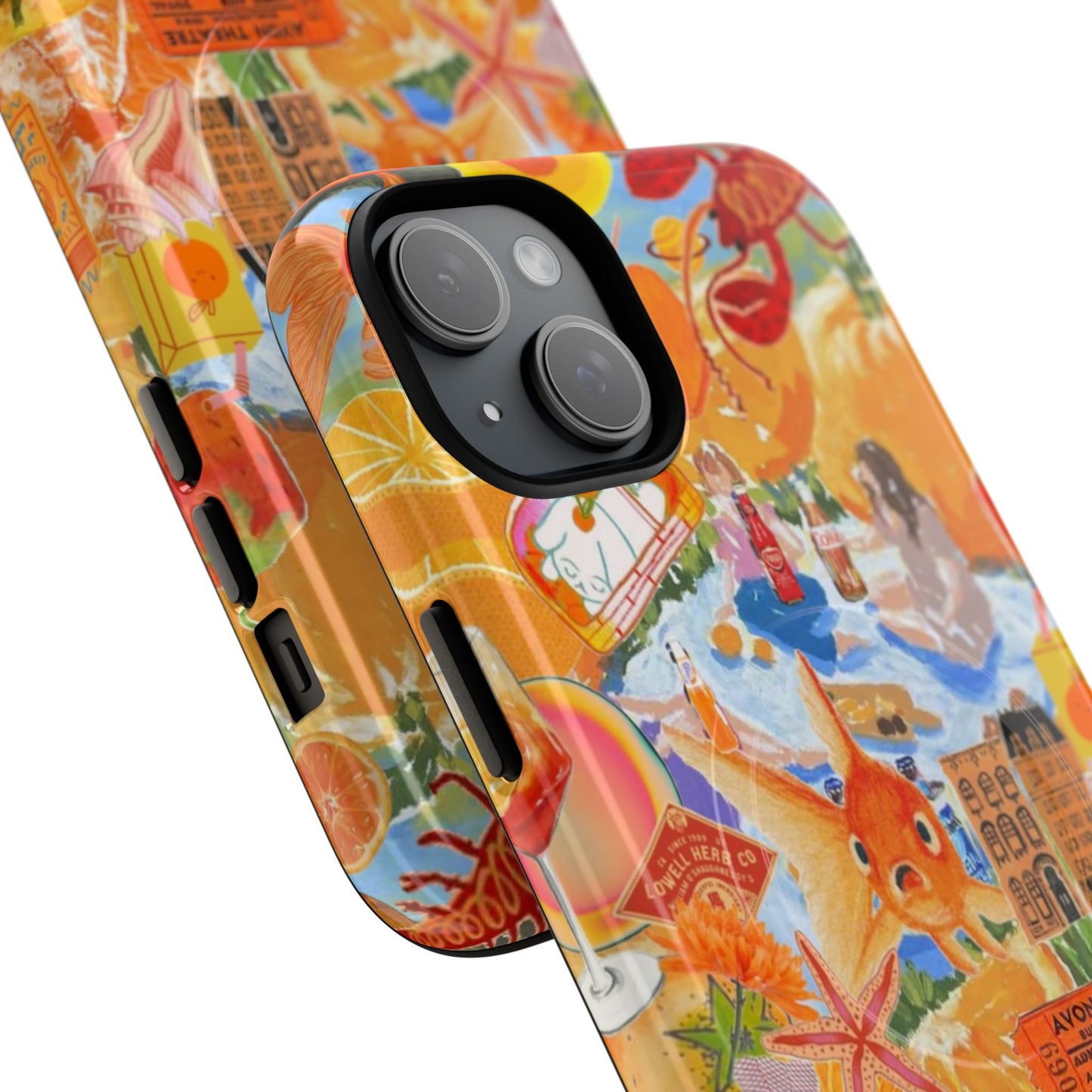 Orange Goldfish MagSafe Case