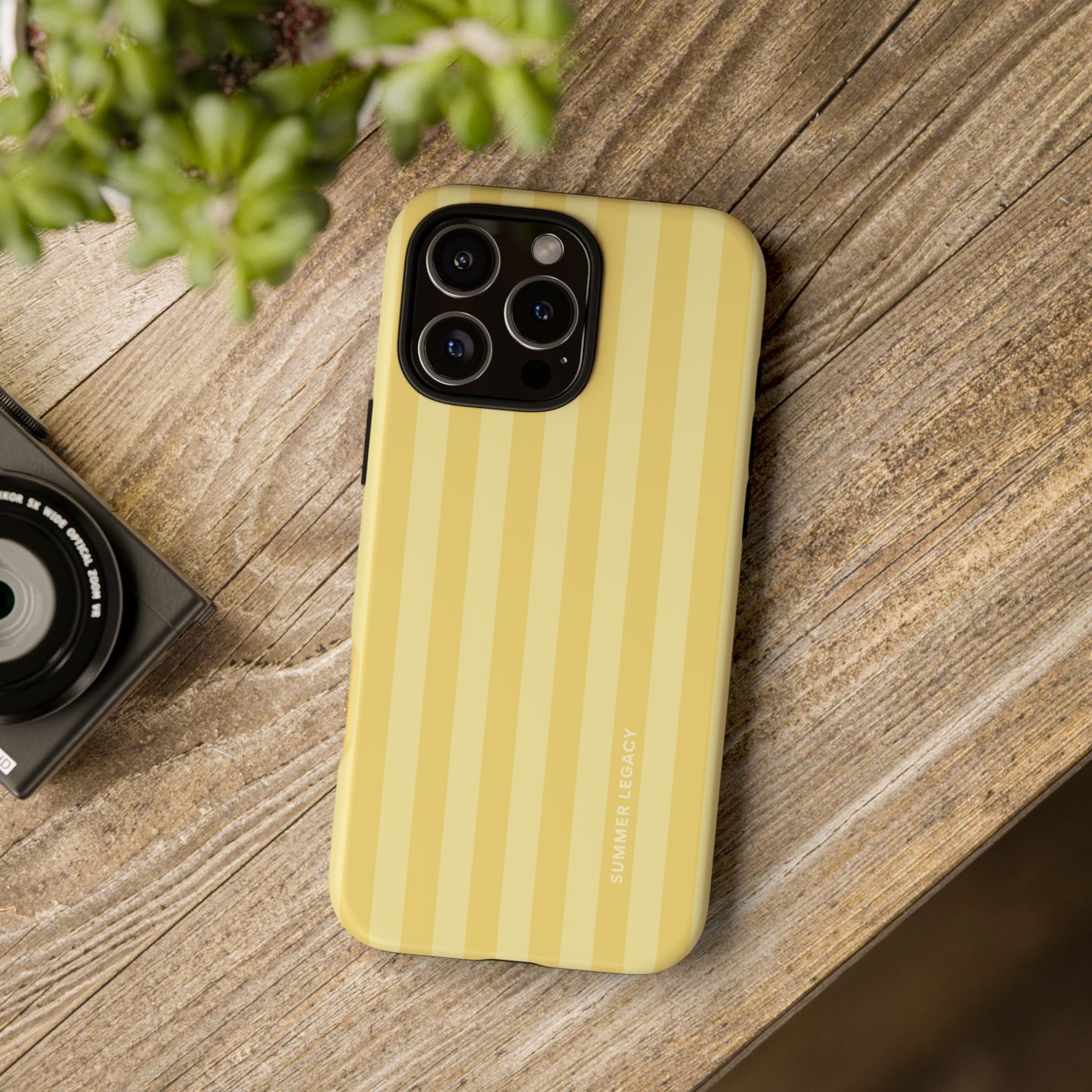 Lemonade Stripe iPhone Case