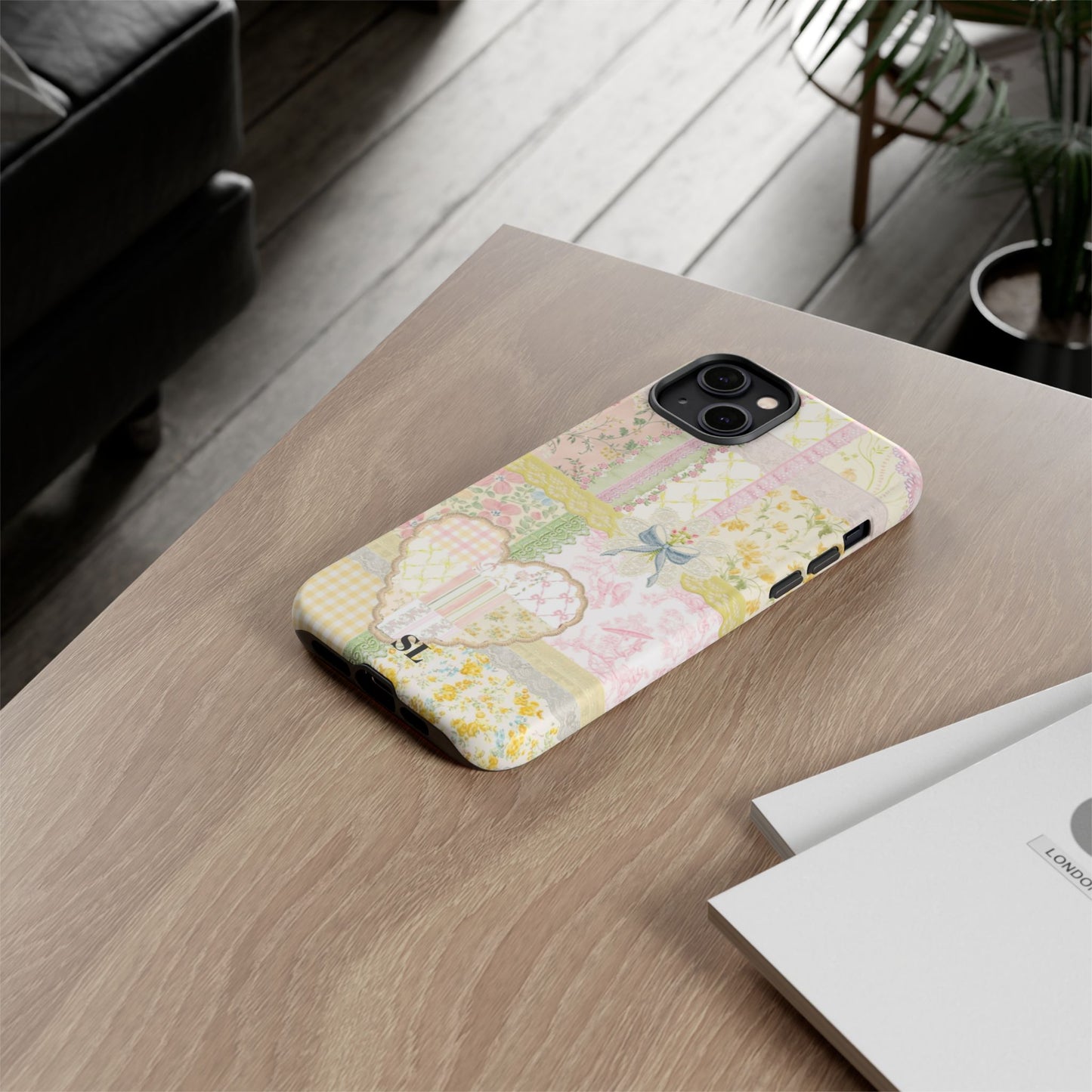 Garden Quilt Patchwork iPhone Case