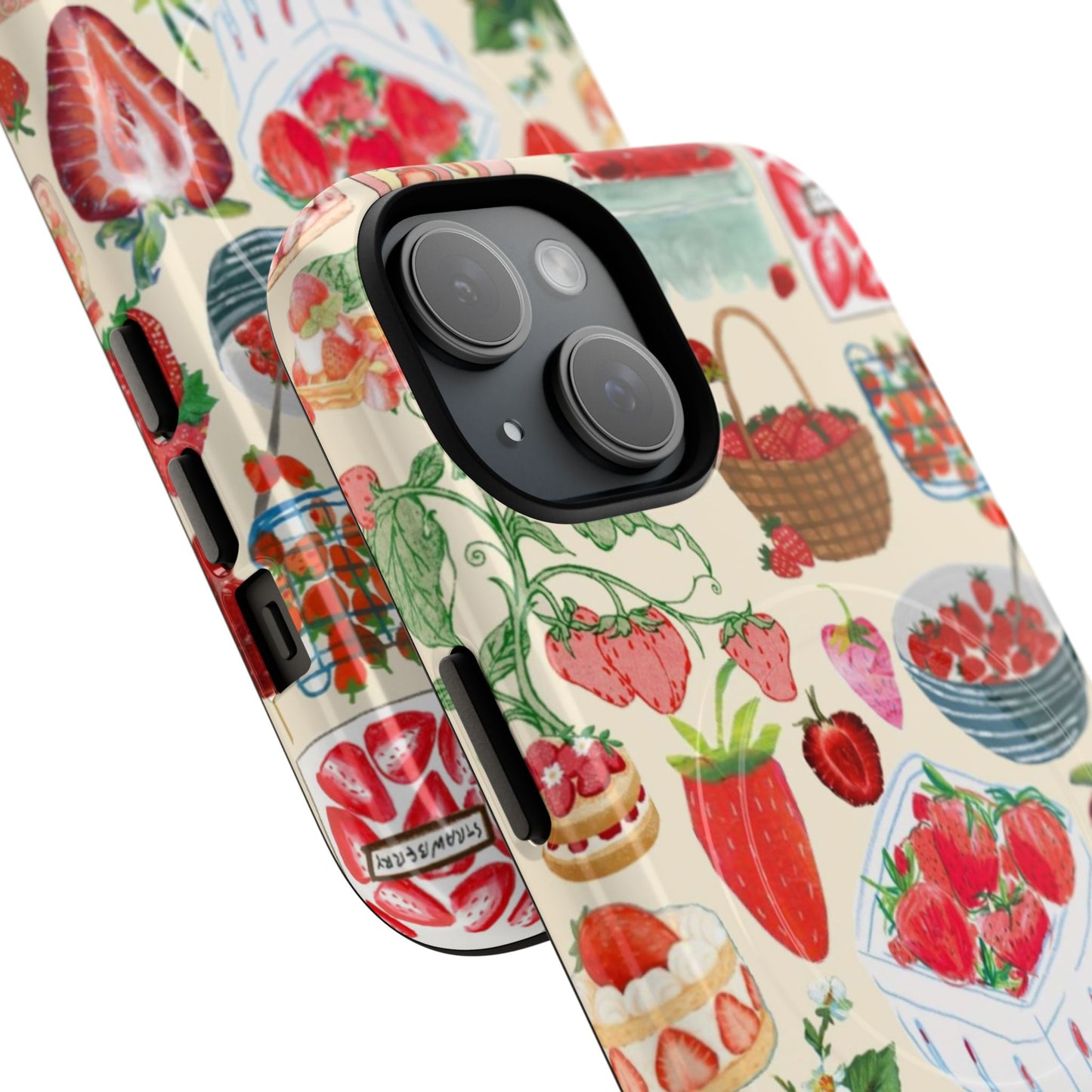 Strawberry Collage MagSafe Case