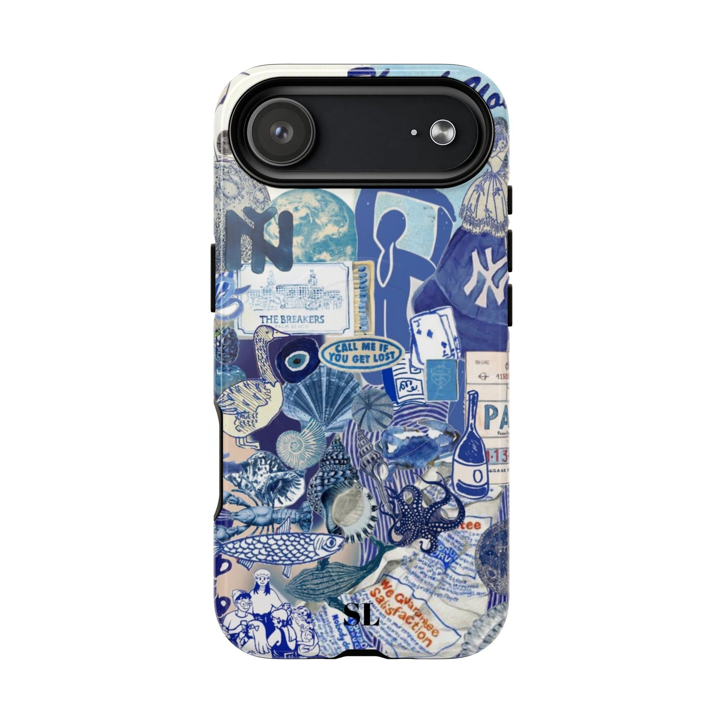Blue Collage MagSafe Case