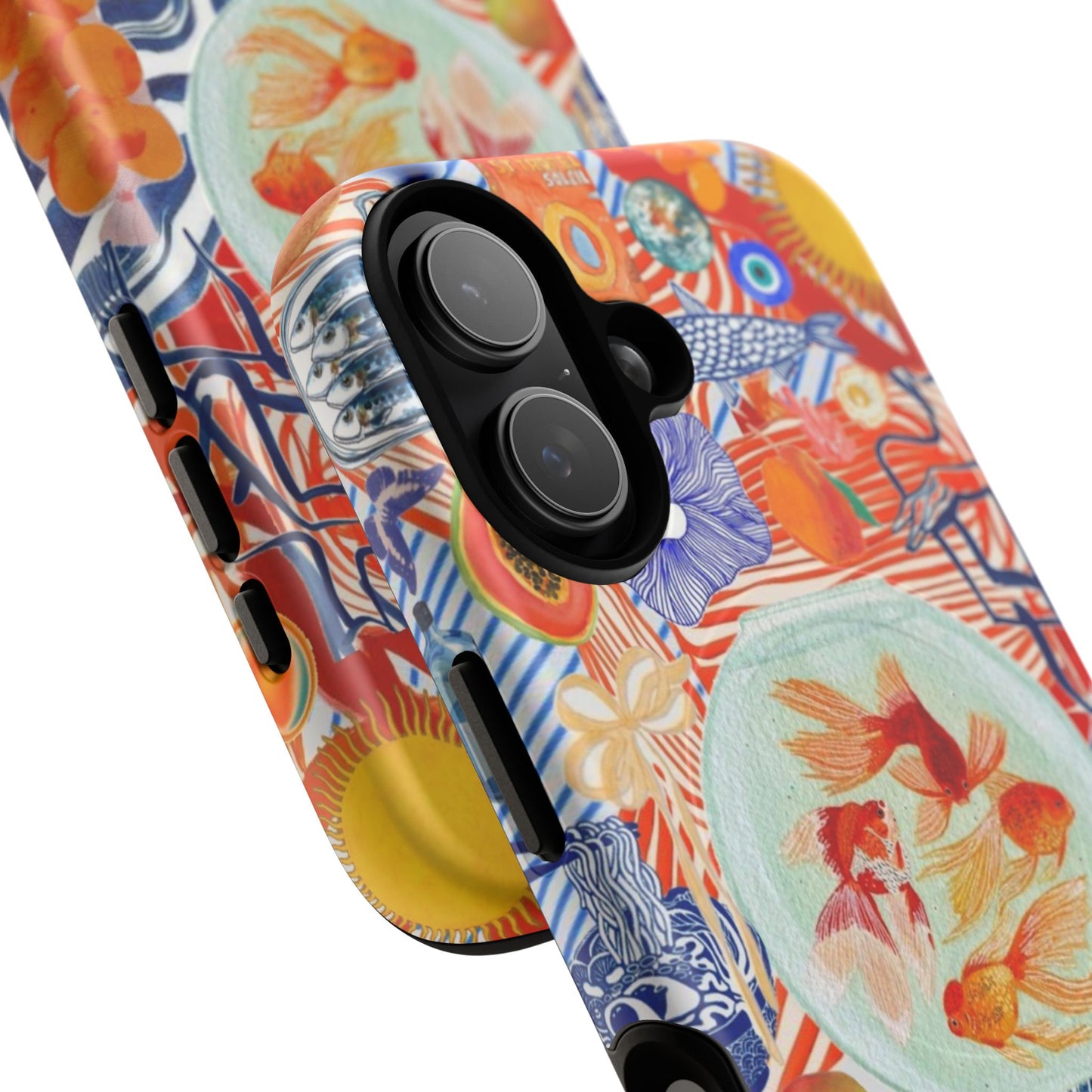 Navy Goldfish Bowl MagSafe Case