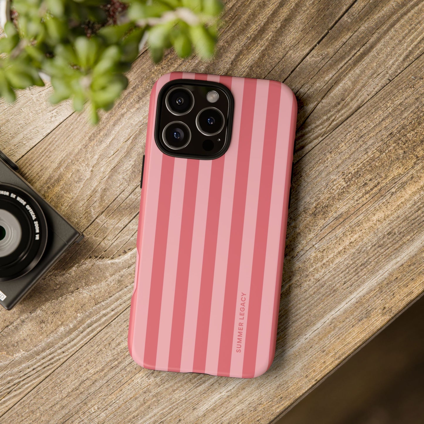 Blushing Stripe iPhone Case