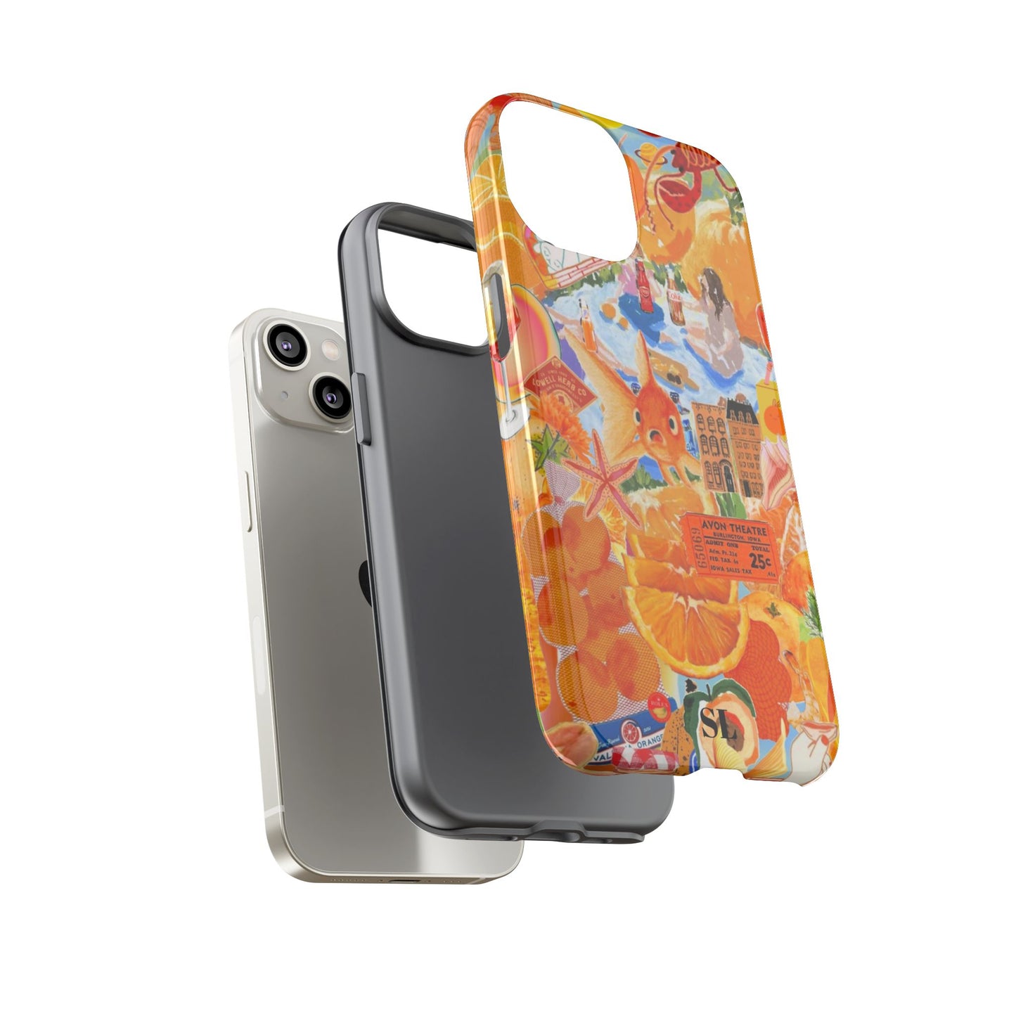 Orange Goldfish iPhone Case