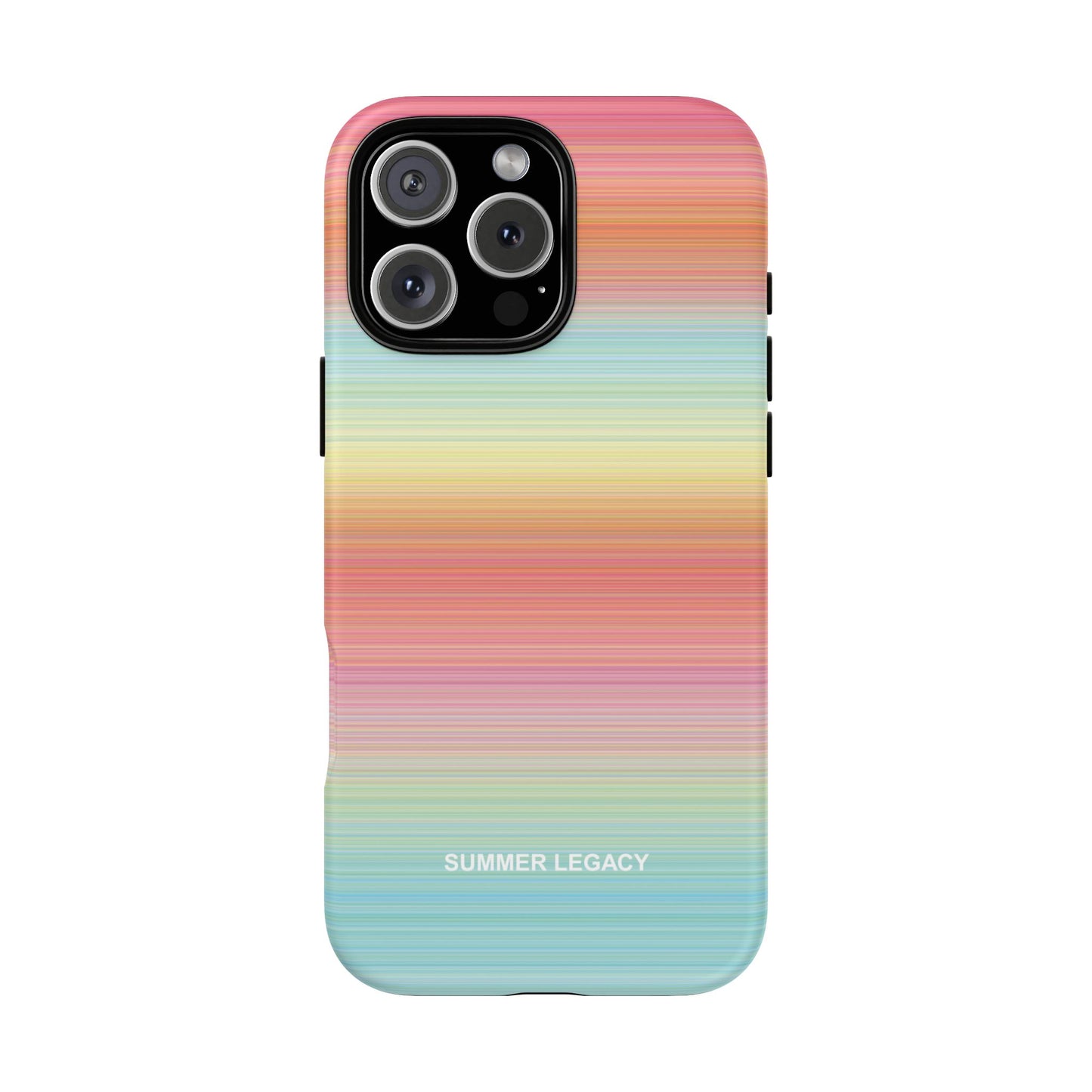 Sunrise Ombre Stripe iPhone Case