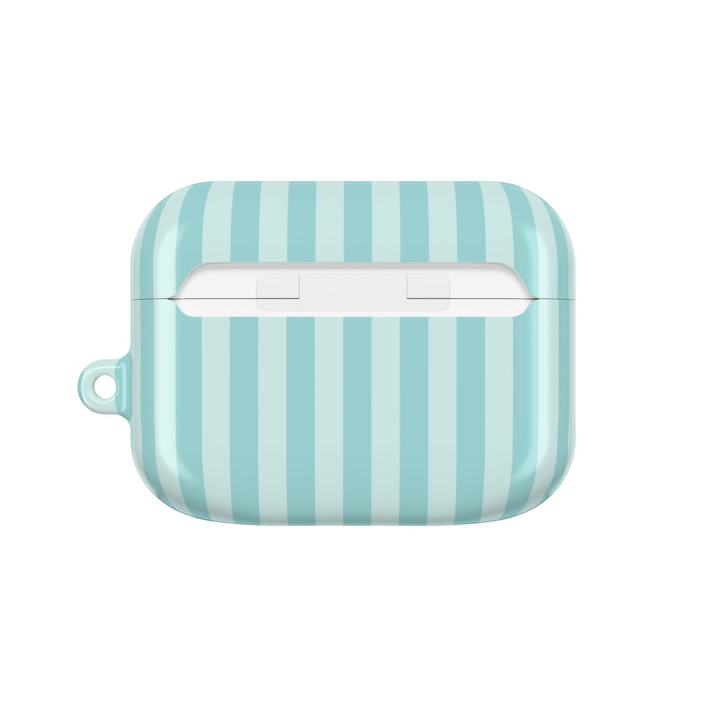 Teal Stripe AirPod Case