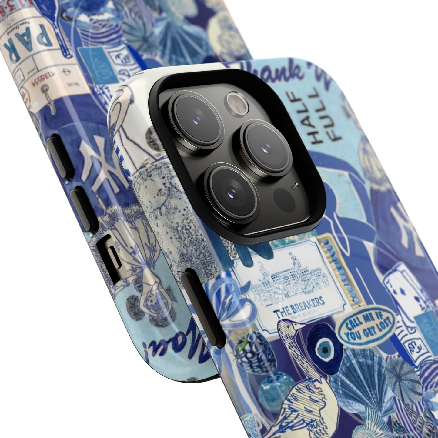 Blue Collage MagSafe Case