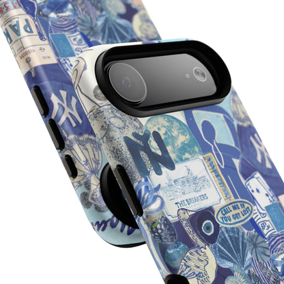 Blue Collage MagSafe Case