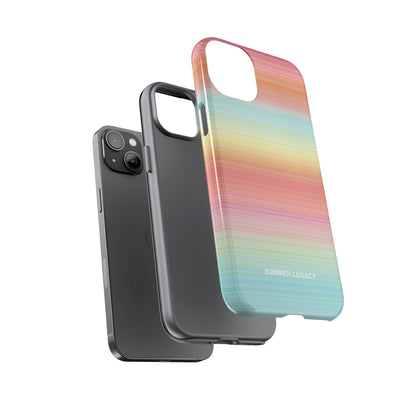 Sunrise Ombre Stripe iPhone Case
