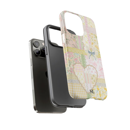 Garden Quilt Patchwork iPhone Case