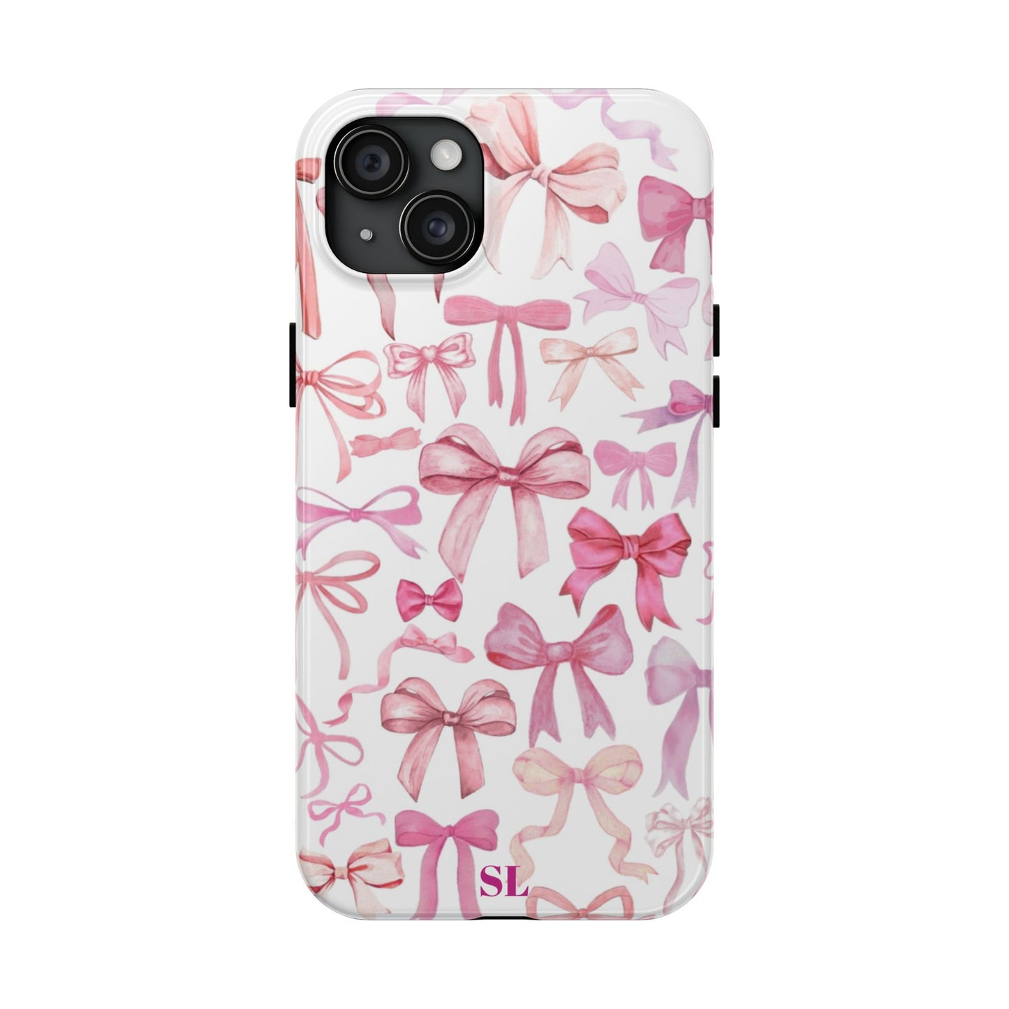 Pink Bows iPhone Case